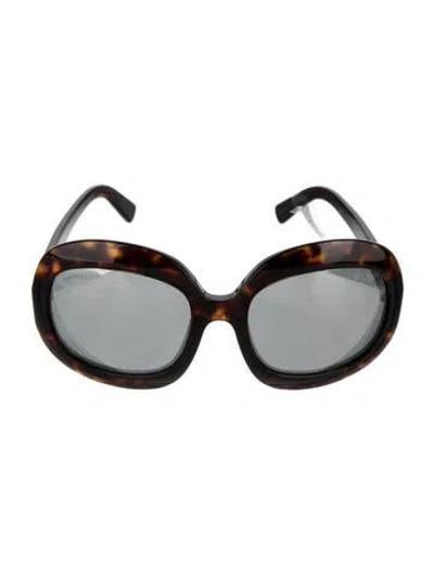 Pre-owned Dsquared2 Oversize Tinted Sunglasses In Brown