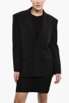 Dsquared2 Oversized Fit Solid Color Blazer