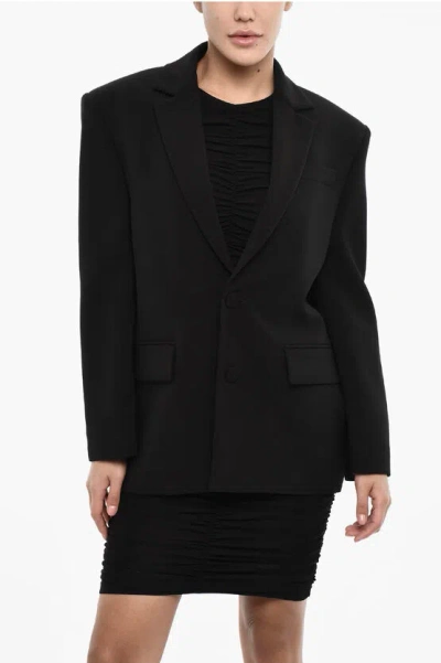 Dsquared2 Oversized Fit Solid Color Blazer