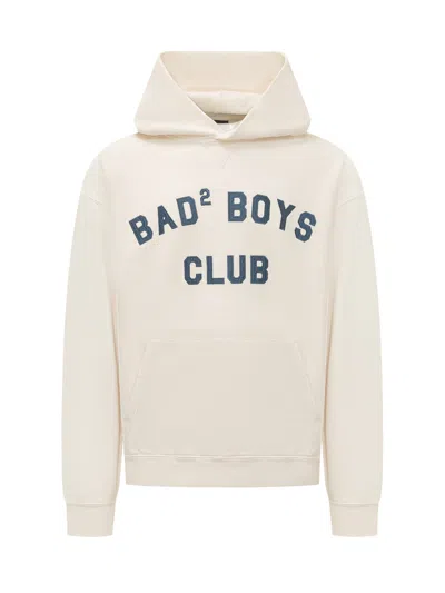 Dsquared2 Oversized Pocket Hoodie In White