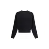 Dsquared2 Ribbed-hem Crew-neck Sweatshirt In Black