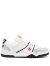 Dsquared2 Man Sneakers Light Grey Size 9 Calfskin In White