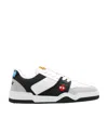 Dsquared2 Pac-man Panelled Sneakers In White