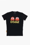 Dsquared2 Pac-man Printed Cool Fit Crew-neck T-shirt
