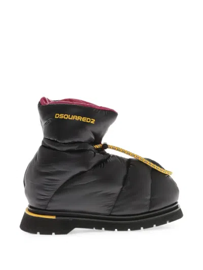 Dsquared2 Padded Ankle Boots In Multi