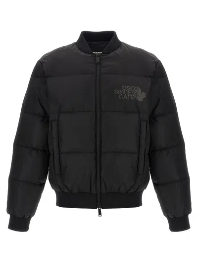 Dsquared2 Padded Bomber Jacket Casual Jackets And Parka Black