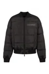 Dsquared2 Logo-print Padded Jacket In Black