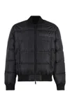 Dsquared2 Padded Bomber Jacket In Black