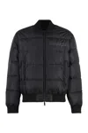 Dsquared2 Logo-print Padded Jacket In Black