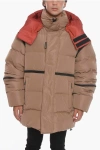 DSQUARED2 PADDED JACKET WITH REMOVABLE HOOD