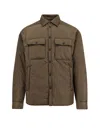Dsquared2 Buttoned Flap-pocket Jacket In Green
