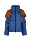 Dsquared2 Padded Oversized Jacket In Blue