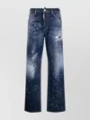 Dsquared2 Paint Splatter Detail Denim Jeans