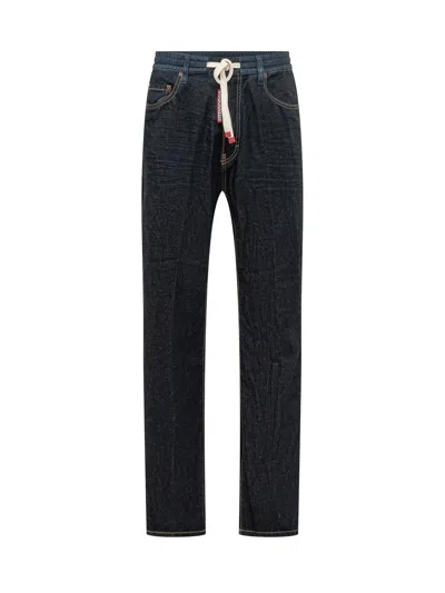 Dsquared2 Paintntaloni 5 Pocket Trousers In Blue