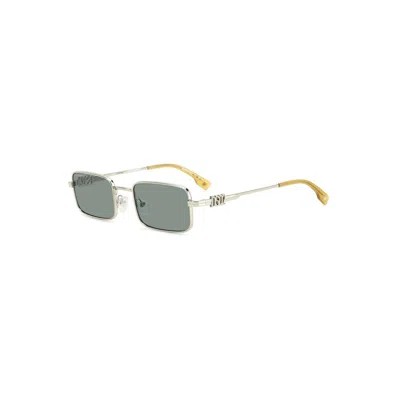 DSQUARED2 DSQUARED2 PALLADIUM GREEN METAL SUNGLASSES