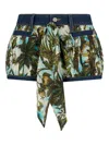 Dsquared2 Palm-print Shorts In Multi