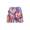 DSQUARED2 DSQUARED2 PALMS BEACH WAVES ELASTICATED WAISTBAND SHORTS
