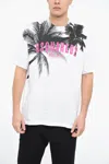 Dsquared2 Man T-shirt White Size L Cotton In White