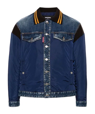 DSQUARED2 DSQUARED2 VARSITY DENIM JACKET