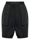 Dsquared2 Panelled Drawstring Shorts In Black