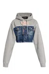 DSQUARED2 DSQUARED2 PANELLED HOODIE