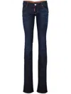 Dsquared2 Panelled Jeans In Blue