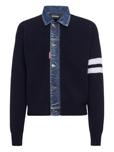 DSQUARED2 PANELLED JUMPER