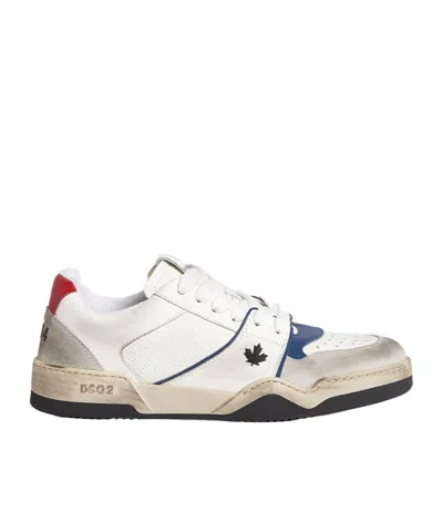 DSQUARED2 DSQUARED2 PANELLED LACE-UP SNEAKERS