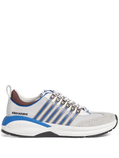 Dsquared2 Panelled Low-top Sneakers In White