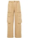 Dsquared2 Panelled Multi-pocket Cargo Trousers In Neutrals