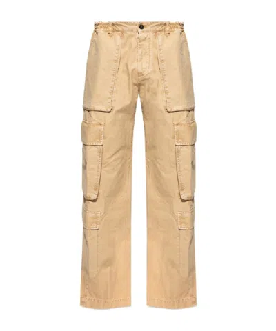DSQUARED2 DSQUARED2 LOGO PRINTED CARGO TROUSERS