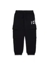 Dsquared2 Logo-print Cotton Track Pants In Black