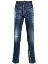 Dsquared2 Cool Guy Blue Jeans With Faded Effect In Denim Man In Blue