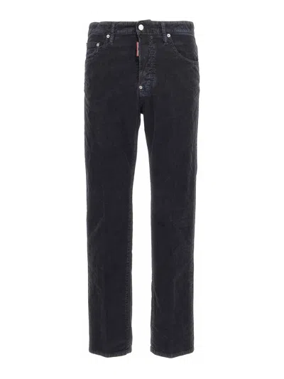 DSQUARED2 PANTALÓN CASUAL - AZUL
