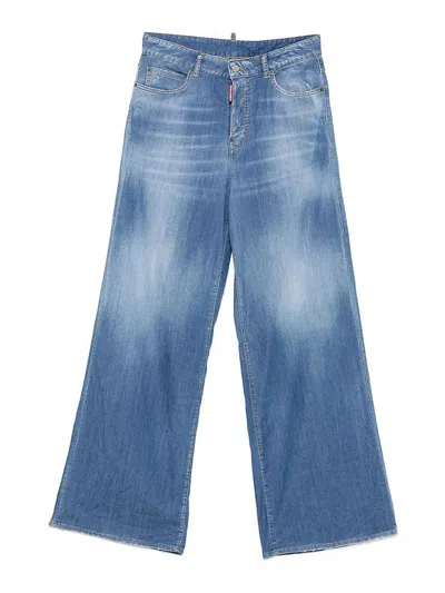 Dsquared2 Pant In Blue