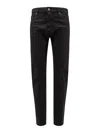 Dsquared2 Stretch Cotton Trouser With White Bull Tag