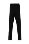 Dsquared2 Tailored Fit Black Trousers In Black