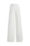 Dsquared2 Wide Leg Trousers In 100