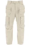 Dsquared2 Multi-pocket Cotton Twill Cargo Pants