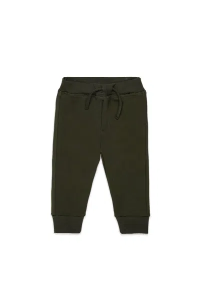 Dsquared2 Fleece Jogger Pants With  Logo In Green