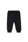 Dsquared2 Fleece Jogger Pants With Icon Logo In Black