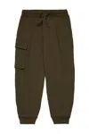 Dsquared2 Pantaloni Jogger Oversize Con Tasca Laterale In Green