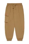 Dsquared2 Pantaloni Jogger Oversize Con Tasca Laterale In Sand