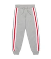 Dsquared2 Logo-embroidered Cotton Track Pants In Gray