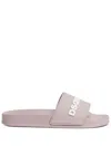 Dsquared2 Logo Pool Slides In Rosa