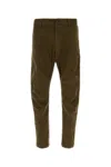 Dsquared2 Dsquared Olive Green Stretch Cotton Sexy Chino Pant In Green