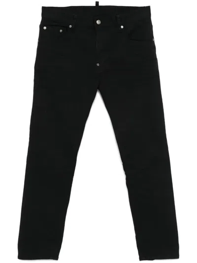 Dsquared2 Pants 5 Pockets In Black