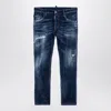 Dsquared2 Pants 5 Pockets In Blue