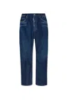 Dsquared2 Distressed Five-pockets Jeans In Blue