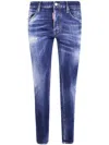 Dsquared2 Pants 5 Pockets In Blue